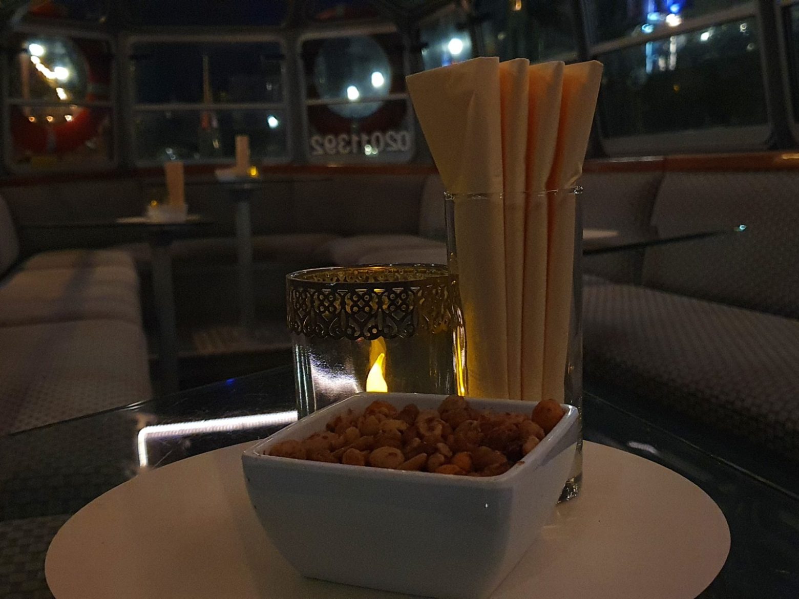 a plate of food on a table