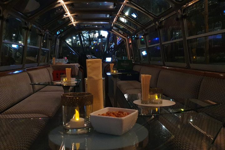 a glass of wine on a table