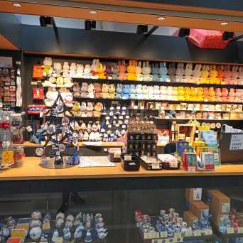 a bunch of items that are on display in a store