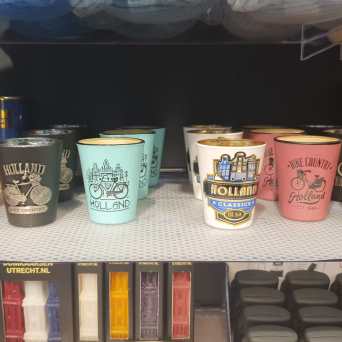 a cup of coffee on a table