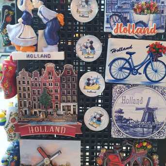 a bunch of items that are on display